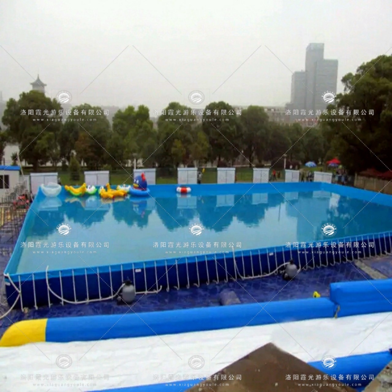 济南支架游泳池